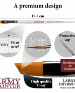 The Army Painter štetec - Wargamer Brush - Large Drybrush